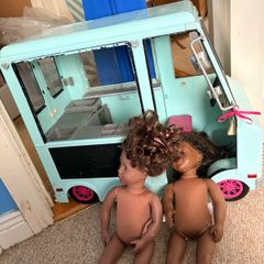 Our Generation Doll x2 and car