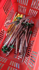 Camping tent pegs