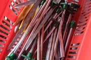 Camping tent pegs