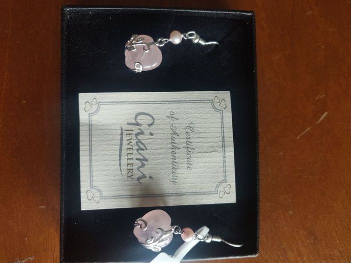Giani Jewellery Pink Heart earrings