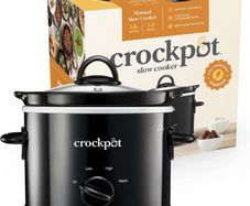 Removable Easy-Clean Ceramic Bowl | 1.8 L Small Slow Cooker Serves 1-2 People (FREE POSTAGE)