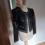 Glamerous Joseph Ribkoff Faux Leather Embellished Jacket 10 Image 2