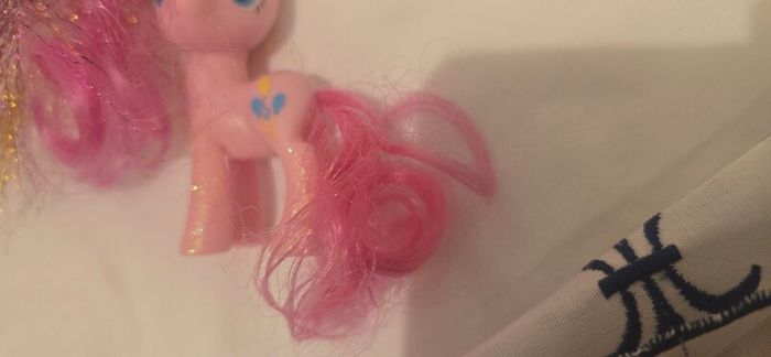 Rarity Glitter Tinsel Brushable 3inch Reboot MLP G4.5 G4 My Little Pony