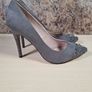 womens CARVELA Kurt Geiger high heels grey suede court shoes glittery spike toes UK 6 EU 39 Image 9