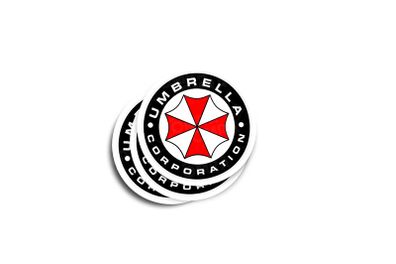 Umbrella Corporation Resident Evil Glossy Sticker 2-Pack
