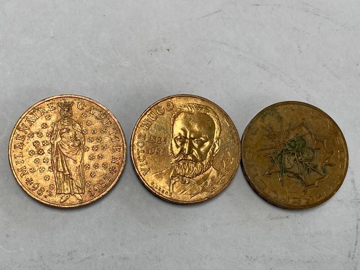 France 10 Francs x 3