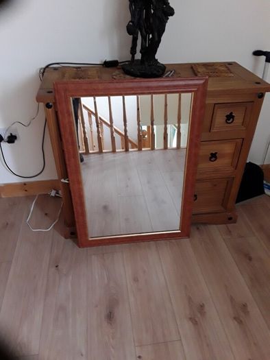 large beautiful mirror