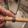 chunky sterling silver ring Image 3