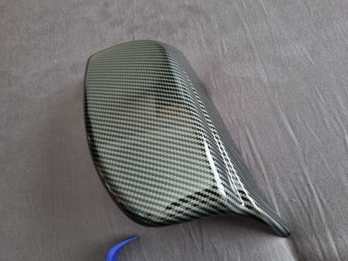 BMW 5 Series E60 E61 M Style Carbon Look Mirror Covers Brand New