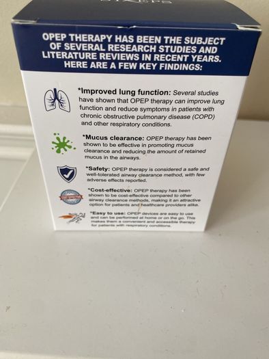 New Lung & Mucus Removal Device( Flutter)