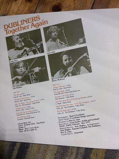 The Dubliners. Vinyl lp