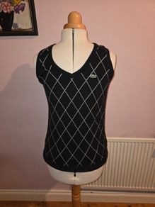 Vintage Y2K Lacoste Sweater Vest - Size 40