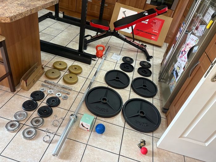 Heavy Duty (not Cheap Like Others Here) Gym Set!