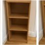 Tall Pine Display / Storage Unit with Glass Door Image 2