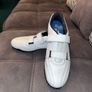 Lonsdale Fulham Leather Trainers White UK 10 Image 2