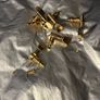Electric acoustic Tuners Machine heads gold 3 Left x 3 Right A-Side Set Ibanez Gibson esp electric Guitar parts accessories Image 6