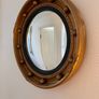 Antique convex mirror Image 2