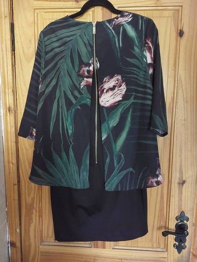 Ted Baker floral dress size 3 (free postage)