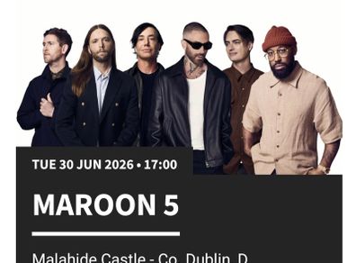 maroon 5 tickets