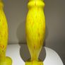 Pair of French Art Deco Mottled Glass Vases - Legras Style, 32.5cm Image 4