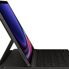 Original Samsung Tab S9, S9 5G, S9 FE, S9 FE 5G Book Cover Keyboard Slim Model: EF-DX710/ Used