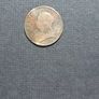 United Kingdom Half Penny Coin. Image 2