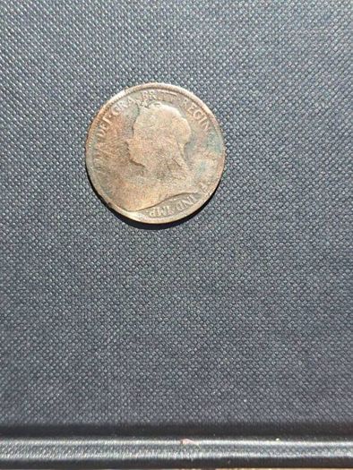 United Kingdom Half Penny Coin.