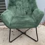 green arm chair Image 2