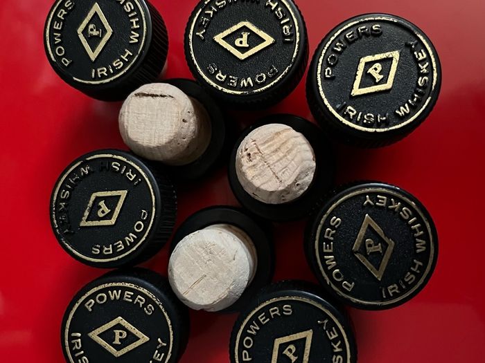 Powers whiskey Hennessy Bottle Stoppers corks