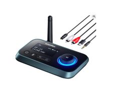 Bluetooth 5.3 Transmitter Receiver for TV to 2 Headphones