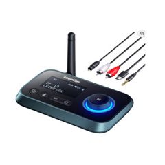 Bluetooth 5.3 Transmitter Receiver for TV to 2 Headphones