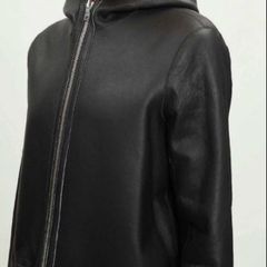 Sandro shearling reversible coat Size 1 UK 8 10