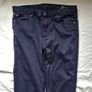 Armani j10 cotton pants size 29/29 zip fly navy in excellent condition Image 5