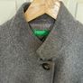 Benetton's fitted woolen coat Image 5
