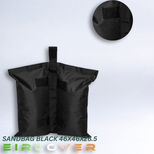 Gazebo - Marquee Sandbag  black : 40 x 25 x 12