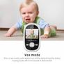 Baby monitor with camera and night vision, Video Baby Monitor no Wifi, Rechargeable Battery, 2 Way Audio Talk, Lullabye music (2.4 inches) Image 4