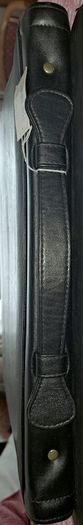 Expanding Leather Briefcase by TopTrend - New Old Stock