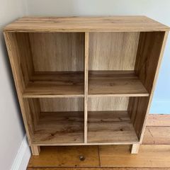 Dark oak book case