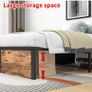 King Size Bed Frame,Metal Bed 150x200cm,5ft Image 3