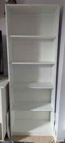 White bookcase