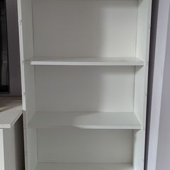 White bookcase