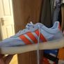 Addidas Sky blue with red stripe size 12 trainer Image 3
