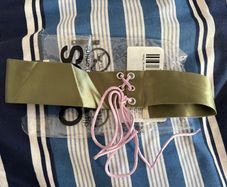 ASOS Curve brand new khaki choker necklace