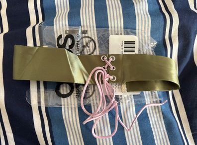 ASOS Curve brand new khaki choker necklace