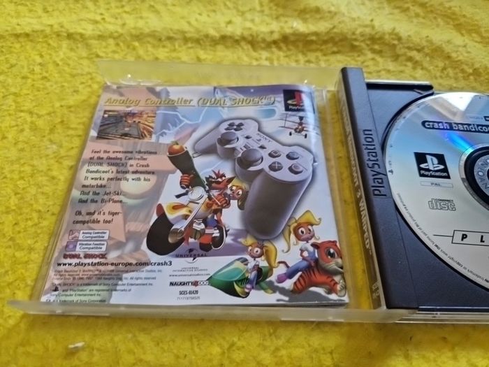 Crash Bandicoot 3 PlayStation1 Ps1 PlayStation2 Ps2 Games Original