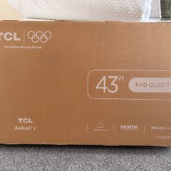Brand New TCL 43 QLED Smart TV Sealed in Box