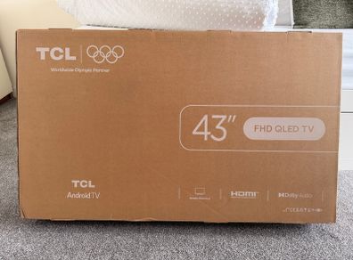 Brand New TCL 43 QLED Smart TV Sealed in Box