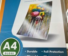 Laminating machine and 120 sheets