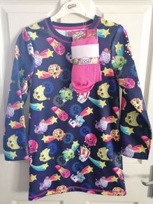 Shopkins dress. 7-8 yrs. NEW