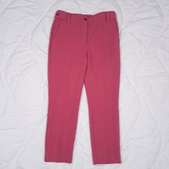 Next Pink High-Waist Tailored Straight Leg Trousers 10-12UK/38-40EU